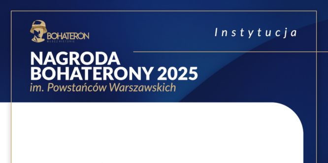 CAS z nominacją do Nagrody BohaterON!